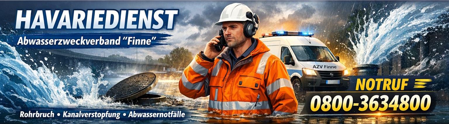 Havarie - Notdienst Abwasser